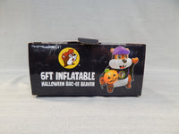 6 Foot Halloween Buc-ee Beaver Inflatable - Brand New!