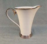 Lenox Solitaire White Dimension II Collection 10" Pitcher w/Lid - Like New!