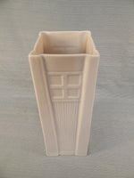 Belleek Inspired Ivory Porcelain Vase