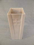 Belleek Inspired Ivory Porcelain Vase
