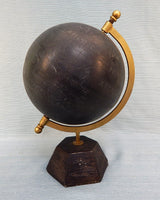 Globe Gulliver 7" Brass Globe on Wood Stand