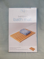 HCD 22" x 14" Bamboo Bath Mat - Like New!