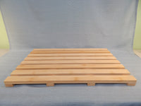 HCD 22" x 14" Bamboo Bath Mat - Like New!