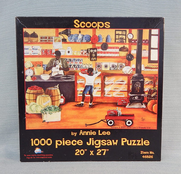 1000 Piece Scoops Puzzle - Certified Complete!