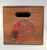 Vintage Schlitz Lager X Wood Crate w/Lid, Gideon, Missouri