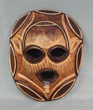 African Carved Wood Tribal Mask