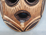 African Carved Wood Tribal Mask