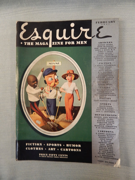 Esquire Magazine - February 1937 - F. Scott Fitzgerald