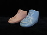 Pair of Nelson McCoy Baby Booties - Very Good Condition