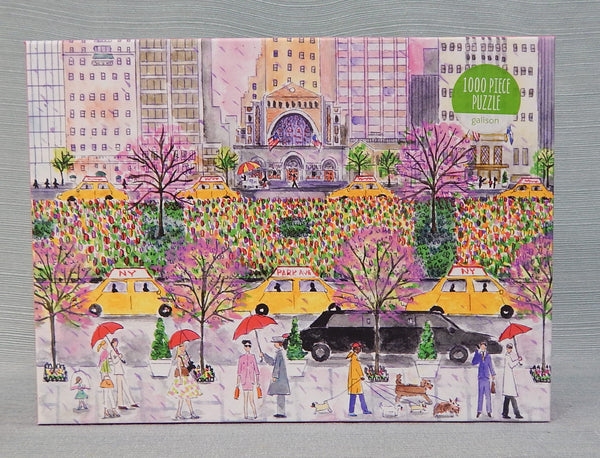 1000 Piece Spring On Park Avenue Puzzle - Certified Complete!