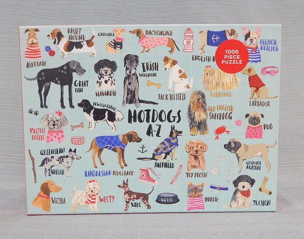 1000 Piece Hot Dogs A-Z Puzzle - Certified Complete!