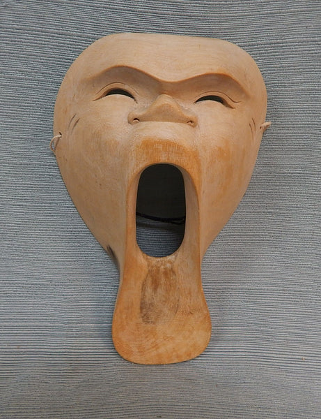 Indonesian Hibiscus Wood Scream Mask