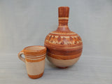 Stoneware Jug and Cup