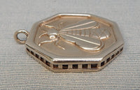 Slane & Slane Sterling Silver Bee Pendant/Enhancer