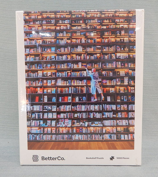 1000 Piece Bookshelf Puzzle - Brand New!