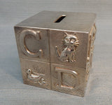 Godinger Silver Art Silver Plate Coin Bank