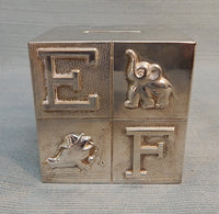 Godinger Silver Art Silver Plate Coin Bank