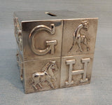 Godinger Silver Art Silver Plate Coin Bank