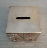Godinger Silver Art Silver Plate Coin Bank