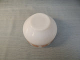Federal Glass Sunflower Covered Bowl