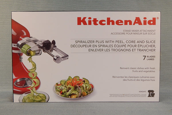 KitchenAid Spiralizer Plus w/Peel, Core & Slice Stand Mixer Attachments - Like New!