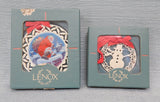 Lenox Ornaments - Snowman & Santa's Arrival - New in Box!
