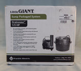 Little Giant Drainosaur 1/3 HP Sump Pump - Brand New!