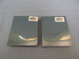 Lenox Cherub Cameo Collection Ornaments - Blue & Green - Lot of 2 -Brand New!