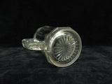 Vintage Ohio Flint Glass Water Pitcher