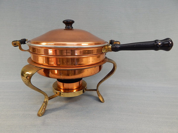 Antique Copper Chafing Dish