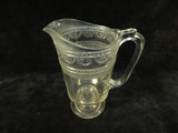 Vintage Bryce, Higbee & Co. Glass Water Pitcher