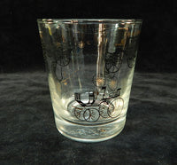 Set of 5 Libbey "Carriages" Rocks Glasses