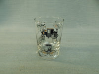 Set of 4 Libbey "Carriages" 4 oz. Juice Glasses