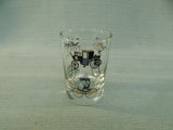Set of 4 Libbey "Carriages" 4 oz. Juice Glasses