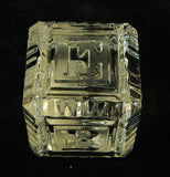Waterford Baby Block Alphabet Paperweight - Like New!