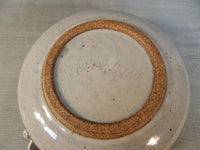 Glazed Stoneware Lidded Bowl