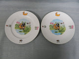"Little Mole" Plates and Bowl - Very Good Condition