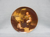 Norman Rockwell Light Campaign Series Plates - Set of 5