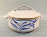 Bear Creek Pottery Blue Flower Steamer