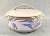 Bear Creek Pottery Blue Flower Steamer