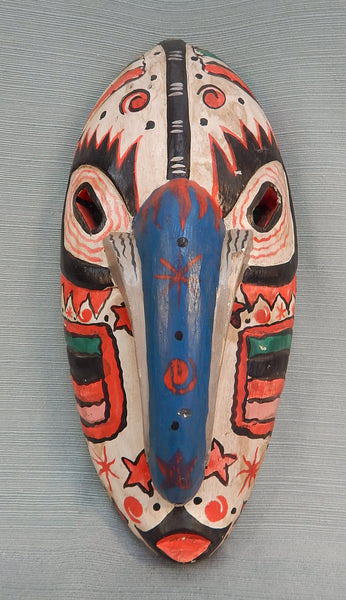 Indonesian Hawk-Nosed Wood Mask