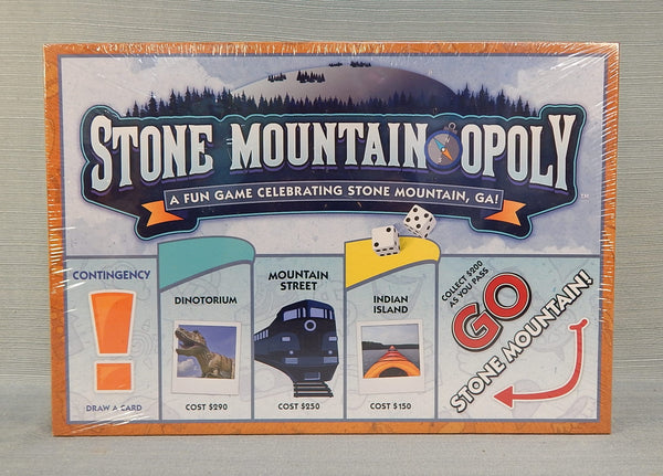 Stone Mountain Opoly Late For The Sky Board Game - Brand New!