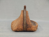 Hand-Carved Wood Gaucho Style Stirrups
