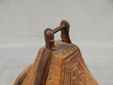 Hand-Carved Wood Gaucho Style Stirrups