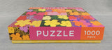 1000 Piece Andy Warhol Flowers Puzzle - Certified Complete!