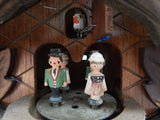 Black Forest Cuckoo Clock Regula 7 Day Birds Maple Leaves Pine Cone Weights