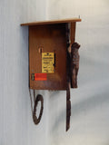 Black Forest Cuckoo Clock Regula 7 Day Birds Maple Leaves Pine Cone Weights