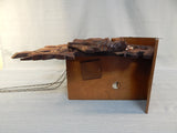 Black Forest Cuckoo Clock Regula 7 Day Birds Maple Leaves Pine Cone Weights