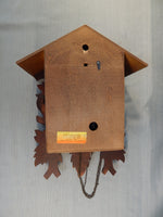Black Forest Cuckoo Clock Regula 7 Day Birds Maple Leaves Pine Cone Weights