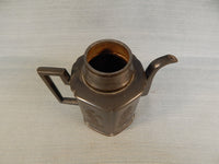 Antique Chinese Pewter Teapot